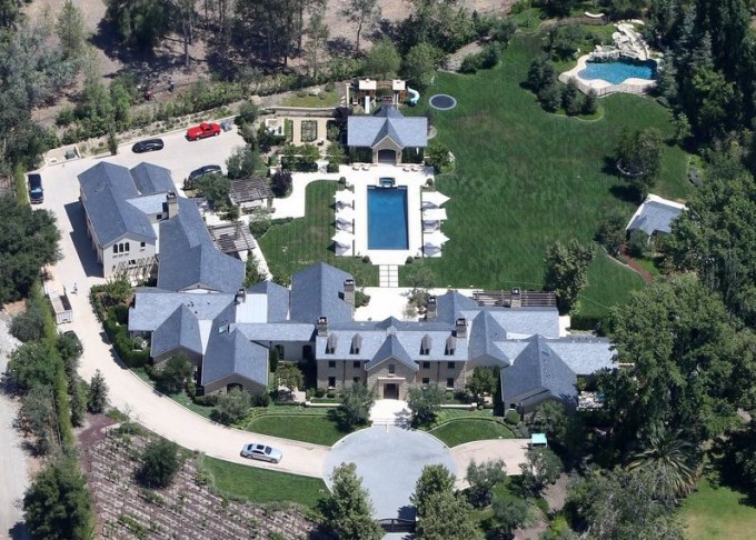 Kardashian and West home
